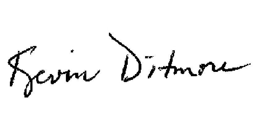 Kevin Ditmore signature