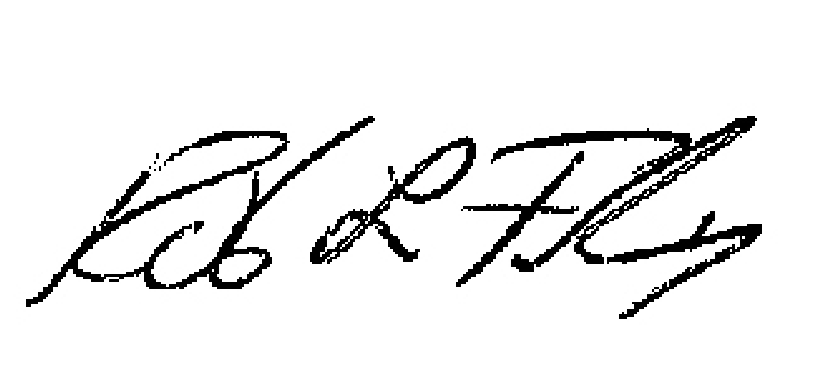 Robert Fehring signature